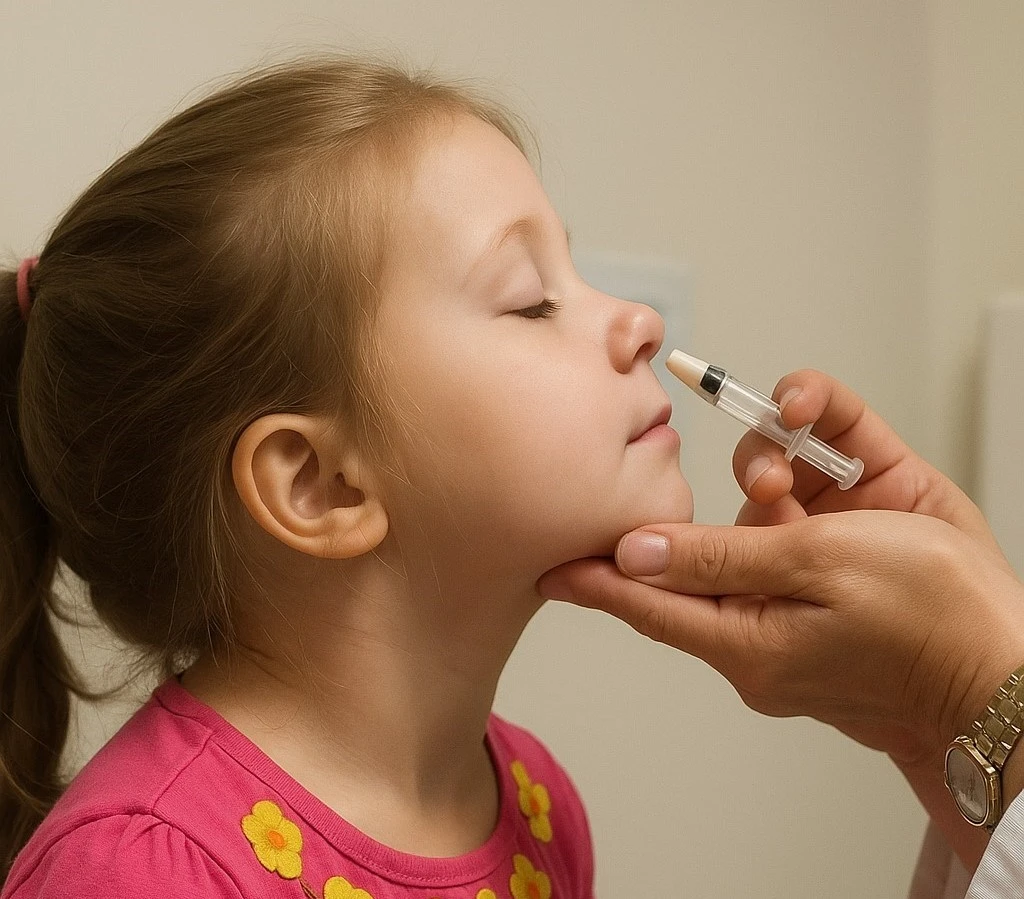 鼻スプレーインフルエンザワクチン
